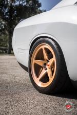 Dodge Challenger SRT Hellcat on Vossen Wheels (LC-101) 2018 года